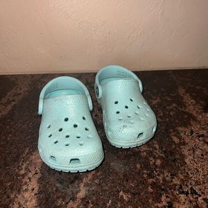baby blue crocs